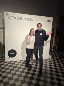 Naturstrom GmbH, Herbert Fustermanns auf dem Neujahrsempfang Südkreuz