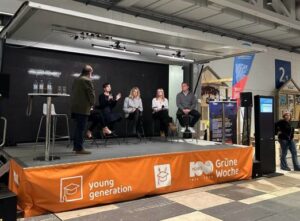 Podiumsgespräch young generation hub